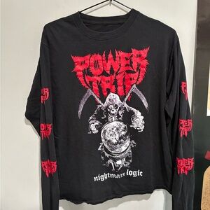 Power Trip Nightmare Logic Long Sleeve Tee